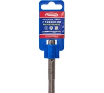 Бур по бетону Tsunami PROFESSIONAL Cross 10х450/400 мм, SDS-plus T10610300010450