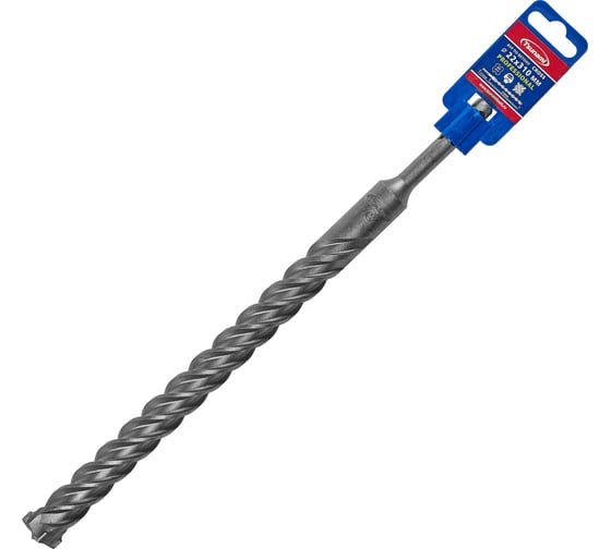 Бур по бетону Tsunami PROFESSIONAL Cross 22х310/250 мм, SDS-plus T10610300022310 1
