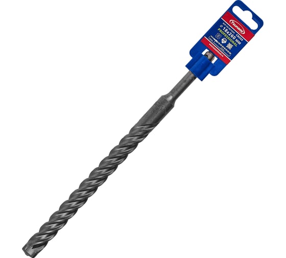Бур по бетону Tsunami PROFESSIONAL Cross 18х260/200 мм, SDS-plus T10610300018260