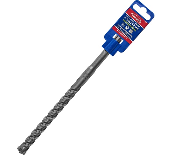 Бур по бетону Tsunami PROFESSIONAL Cross 14х210/160 мм, SDS-plus T10610300014210