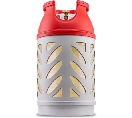 Баллон пропановый полимерно-композитный взрывобезопасный LPG 24.5 л вентиль с европейским разъемом KLF Hexagon Ragasco 24100054