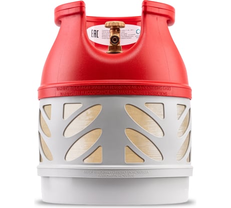 Баллон пропановый полимерно-композитный взрывобезопасный LPG 12.5 л вентиль с европейским разъемом KLF Hexagon Ragasco 12100057