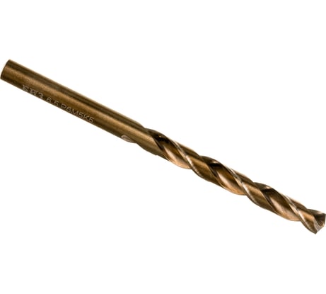 Сверло по металлу КОБАЛЬТ (6.5х60х101 мм; Р6М5К5; класс А1) Gigant GT-142
