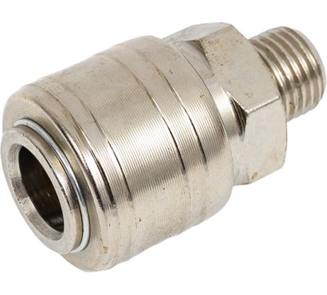 Соединение быстросъемное SKIPER GM02 мама х наружная резьба 1/4" (сталь) 00-00019497