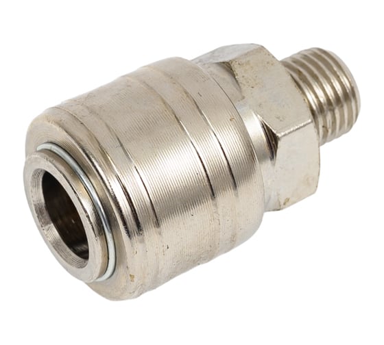 Соединение быстросъемное SKIPER GM02 мама х наружная резьба 1/4" (сталь) 00-00019497 1