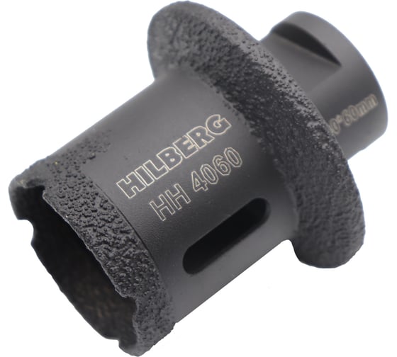 Коронка-фреза алмазная по плитке Hilberg 40-60 мм Super Hard М14 HH4060