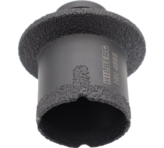 Коронка-фреза алмазная по плитке Hilberg 45-65 мм Super Hard М14 HH4565
