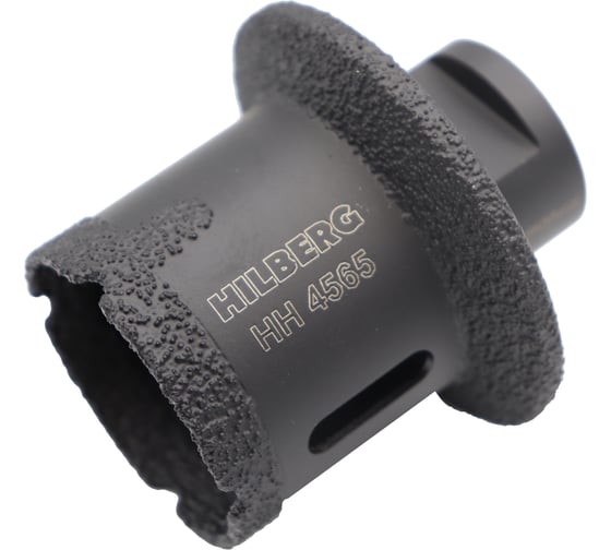 Коронка-фреза алмазная по плитке Hilberg 45-65 мм Super Hard М14 HH4565