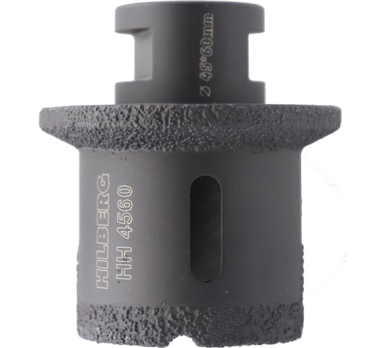Коронка-фреза алмазная по плитке Hilberg 45-60 мм Super Hard М14 HH4560 1
