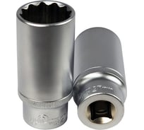 Головка торцевая глубокая 12-гранная 27 мм Сервис Ключ 77927