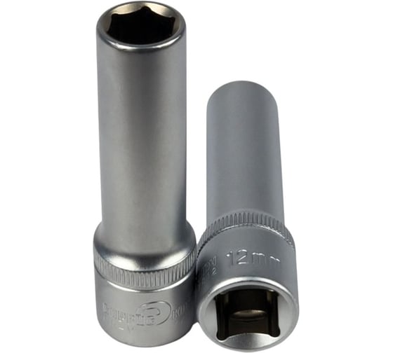Головка торцевая глубокая 6-гранная 12 мм Сервис Ключ 77812