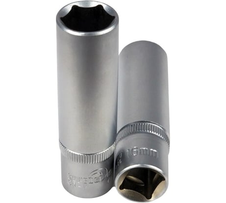 Головка торцевая глубокая 6-гранная 16 мм Сервис Ключ 77816