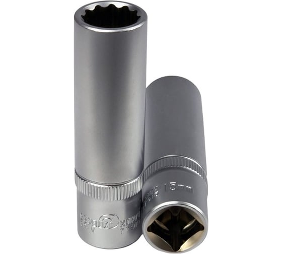 Головка торцевая глубокая 12-гранная 16 мм Сервис Ключ 77916