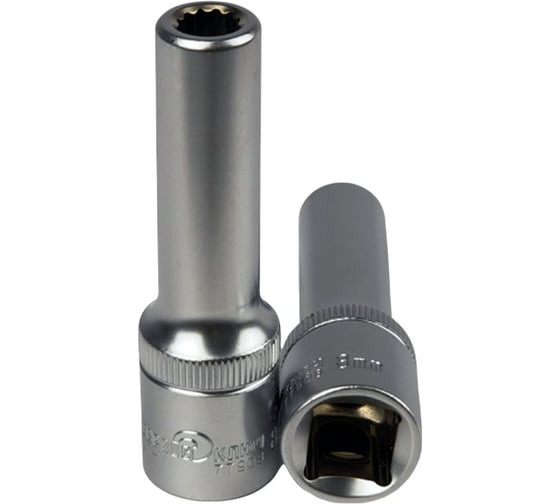 Головка торцевая глубокая 12-гранная 8 мм Сервис Ключ 77908