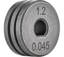 Ролик подающий Spool Gun (1.0-1.2 мм; сталь) Сварог IZH0543 97804
