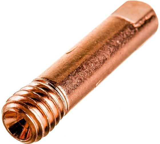 Наконечник сварочный прямой (10 шт; E-CU; М6; 0.8 мм) Сварог MS ICU0003-08R 97116