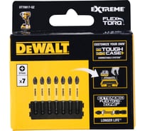 Бита DEWALT PH2, 57 мм, 7 шт DT70817-QZ