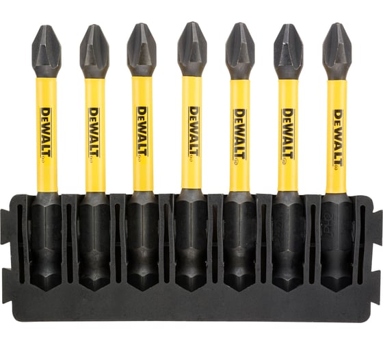 Бита DEWALT PH2, 57 мм, 7 шт DT70817-QZ