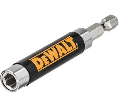 Магнитный держатель DEWALT для бит 1/4", 80 мм, DT90394 DT90394-QZ
