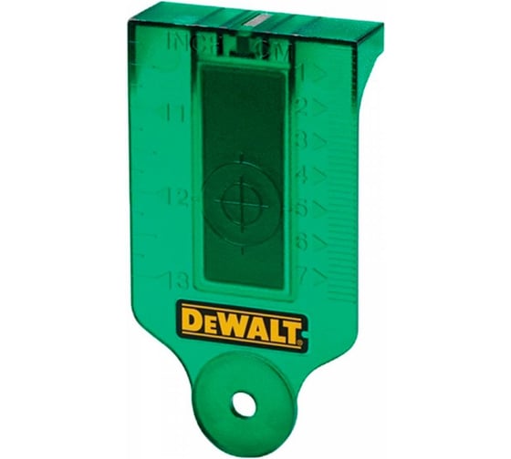 Мишень-лучеуловитель DEWALT для зеленых лазерных уровней DE0730G DE0730G-XJ 1
