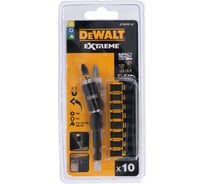 Набор бит DEWALT PH2, PZ2, T10, T15, T20, T25, T30, 25 мм, 10 шт DT70578T-QZ