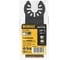Титановое металлическое лезвие DEWALT по дереву и металлу, 30x44 мм, DT20737 DT20737-QZ 2