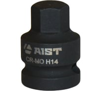 Головка-бита ударная шестигранная Н14, 1/2, 35 мм, Cr-Mo AIST 4540114H 00-00017951