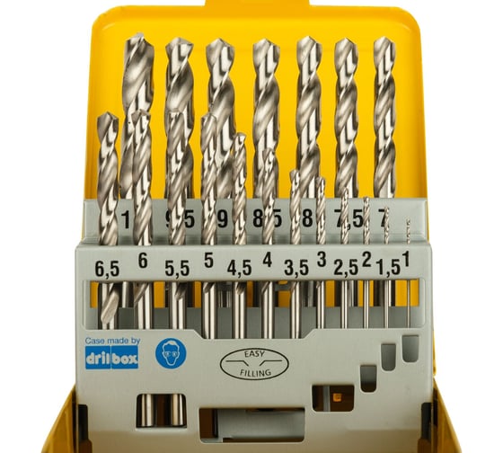 Набор сверл DEWALT DT5923 по металлу, 1-10 мм, 19 шт DT5923-QZ