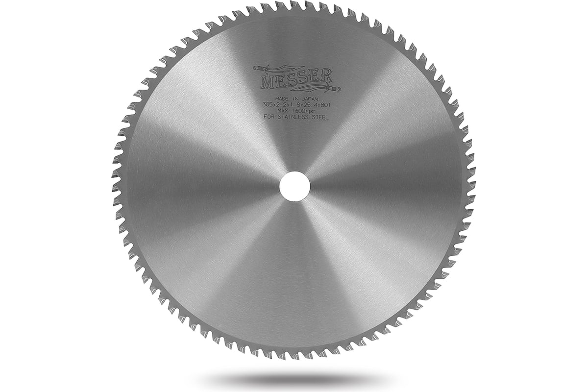 Диск с твердосплавными зубьями ТСТ по нержавеющей стали (305х25.4 мм ...