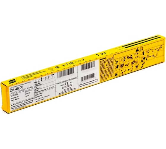 Электроды сварочные OK 46.00 (2.0х300 мм; 1 кг) ESAB 4600202WZ0