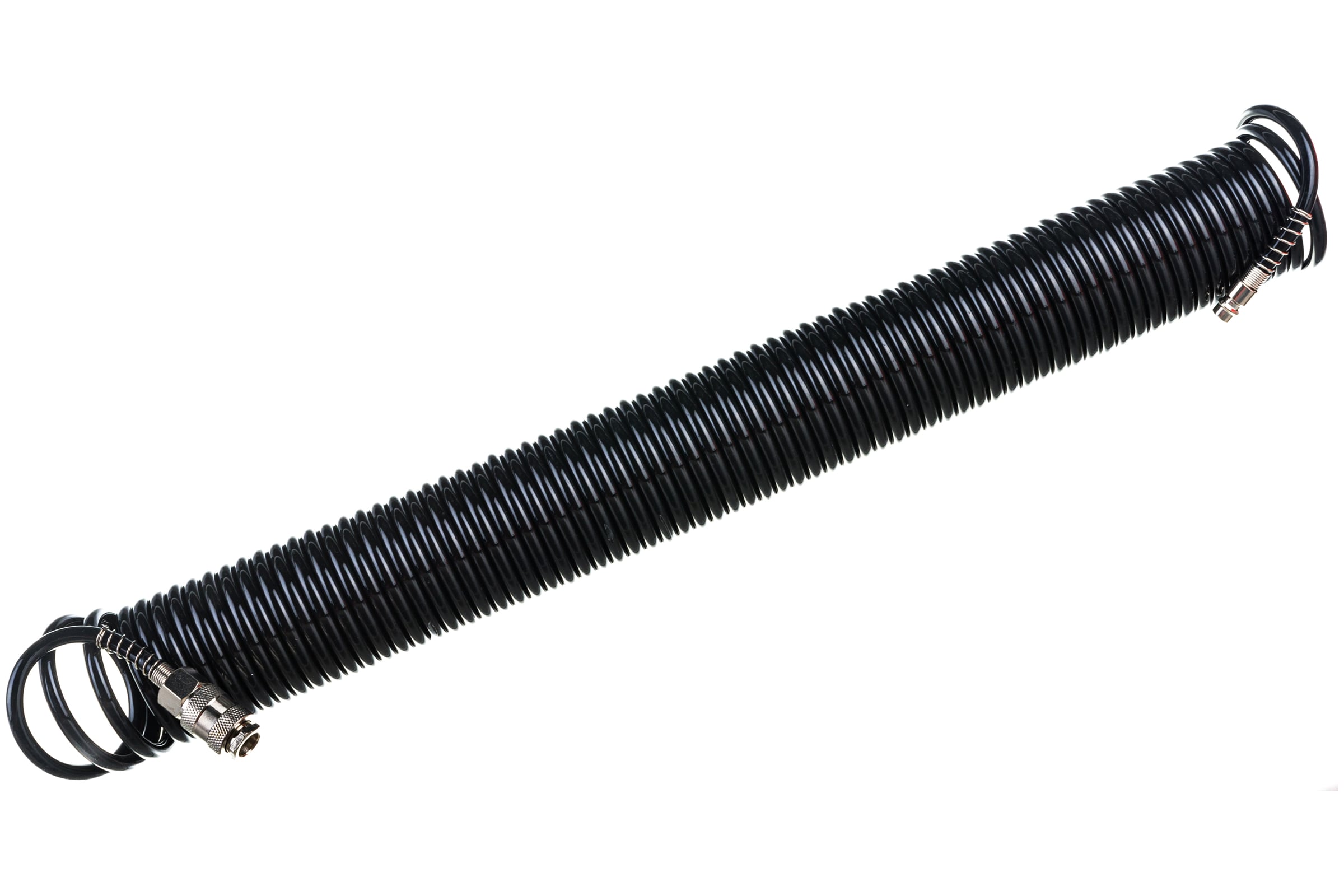 Шлангспиральныйчерныйполиуретановыйпрофи(15м;5х8мм)Pegaspneumatic4921
