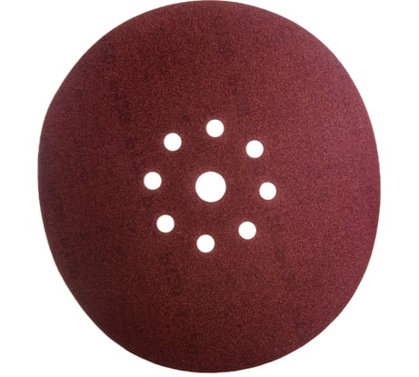 Круг шлифовальный (10 шт; 225 мм; P120; 9 отверстий) ASTECH 8800880