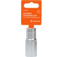 Торцевая головка Airline 3/8" шестигранная 19мм глубокая, пласт.подвес ATAQ029