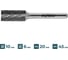 Бор-фреза по металлу ALTECO A 1020/6 MX 75626 2
