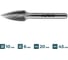 Бор-фреза по металлу ALTECO G 1020/6 MX 75651 2
