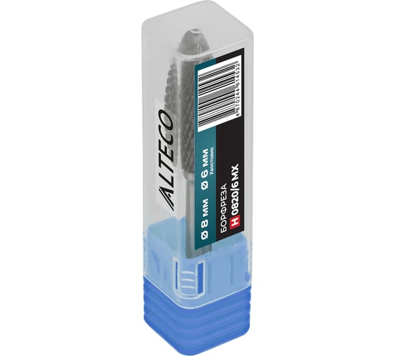 Бор-фреза по металлу ALTECO H 0820/6 MX 75653