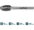 Бор-фреза по металлу ALTECO E 1220/6 MX 75646 2