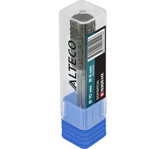 Бор-фреза по металлу ALTECO B 1020/6 MX 75636