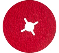 Фибровый диск Long Abrasive CR 964 Керамика 125x22.23 мм, P100, 10 шт D330491-10