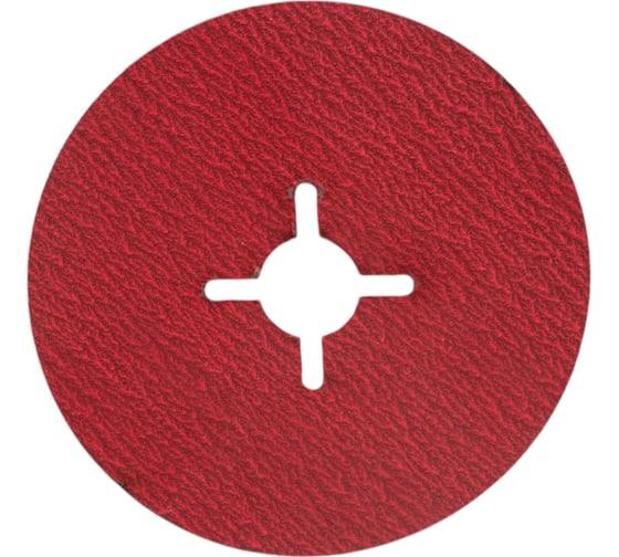 Фибровый диск Long Abrasive CR 964 Керамика 125x22.23 мм, P120, 10 шт D330492-10 1