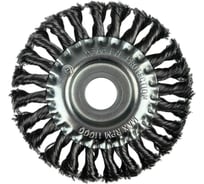 Щетка дисковая для УШМ REHOCA 125x22 мм (металлическая проволока 0.5 мм) O0056656