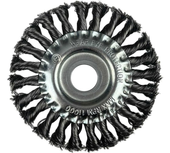 Щетка дисковая для УШМ REHOCA 125x22 мм (металлическая проволока 0.5 мм) O0056656 1