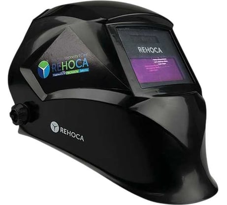 Маска сварочная REHOCA PRO Ф5 Хамелеон 93x43 мм, DIN 4/9-13 (внеш. регул.) регулировка чувствительности и задержки O0056654