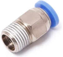 Фитинг для пластиковых трубок Partner 10мм, с наружной резьбой 1/4" PA-SPC10-02(9321)
