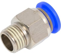 Фитинг для пластиковых трубок Partner 10мм, с наружной резьбой 1/4" PA-SPC10-02(9321)