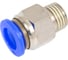 Фитинг для пластиковых трубок Partner 10мм, с наружной резьбой 1/4" PA-SPC10-02(9321) 2