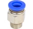 Фитинг для пластиковых трубок Partner 10мм, с наружной резьбой 1/4" PA-SPC10-02(9321) 3