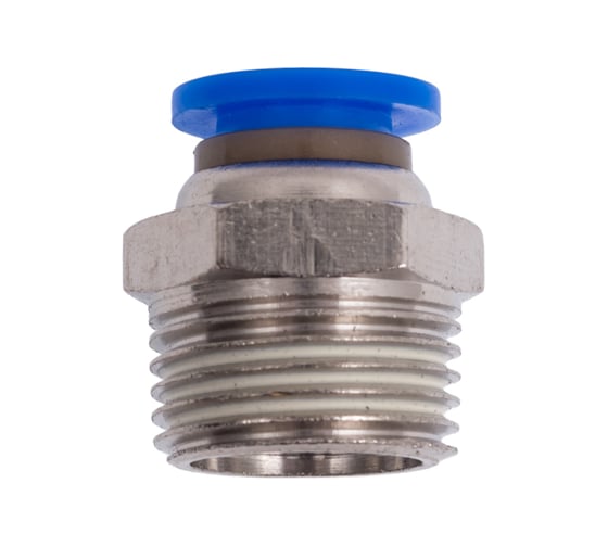 Фитинг для пластиковых трубок Partner 8мм, с наружной резьбой 3/8" PA-SPC08-03(9319)