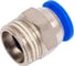 Фитинг для пластиковых трубок Partner 12мм, с наружной резьбой 1/2" PA-SPC12-04(9324) 2