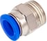Фитинг для пластиковых трубок Partner 12мм, с наружной резьбой 1/2" PA-SPC12-04(9324) 3